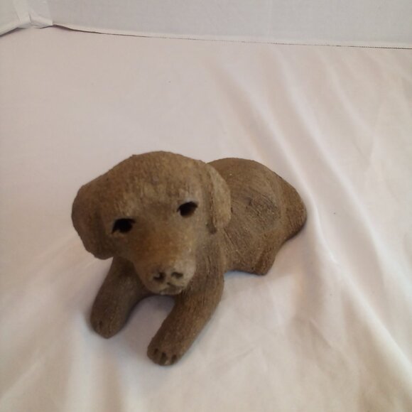 Dog Figure Concrete Cement Mold Small Garden Decor 6" x 3.5" - Picture 14 of 14